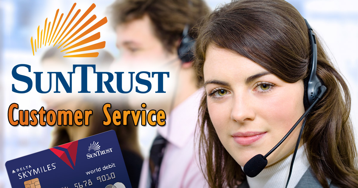 Suntrust customer service image