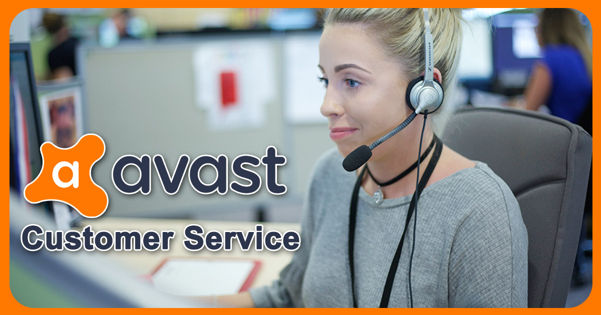Avast customer service image
