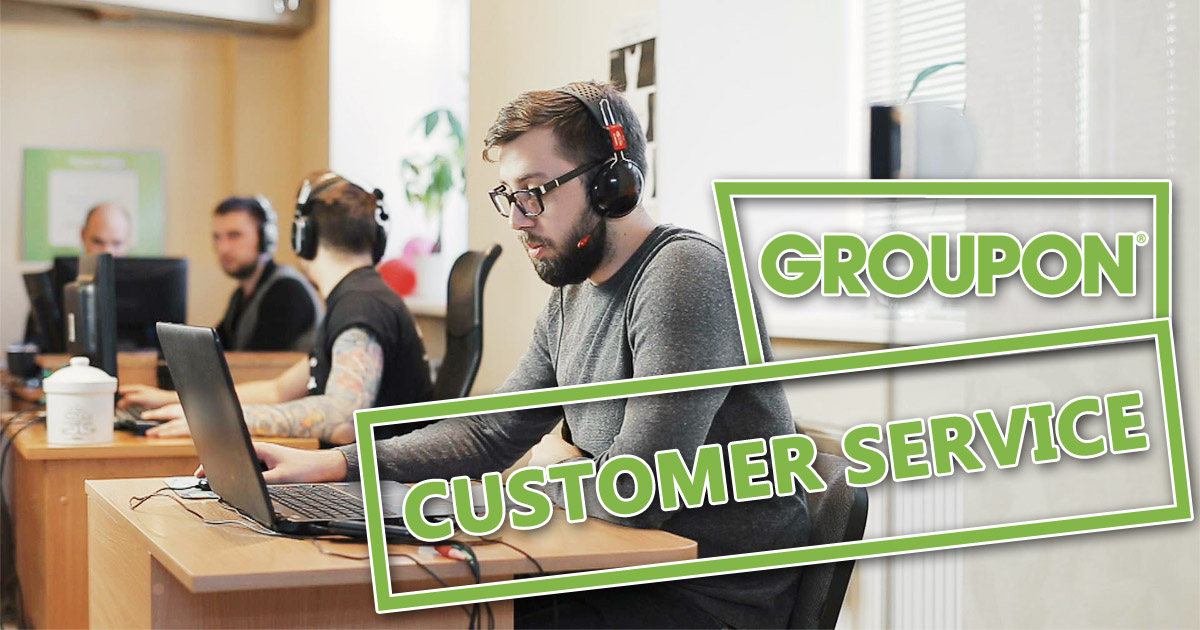 Groupon customer service image