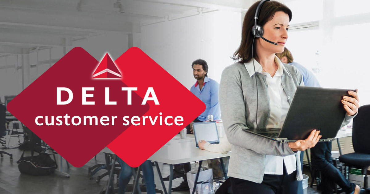 delta customer service image